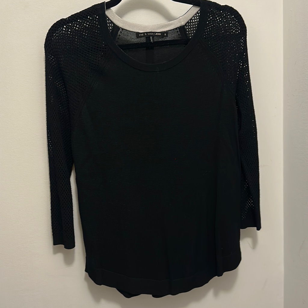 Rag & Bone Black Sweater